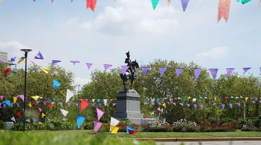 Va quedando todo preparado para comenzar a festejar el cumpleaños de Necochea