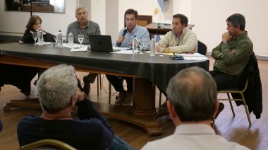 Rojas recibió al campo y propuso elevar un documento para pedir autonomía y mayor coparticipación