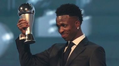 Vinicius Junior ganó el premio The Best al mejor jugador de 2024