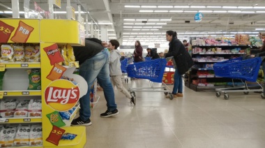 Las ventas en los supermercados cayeron 1,7% en octubre