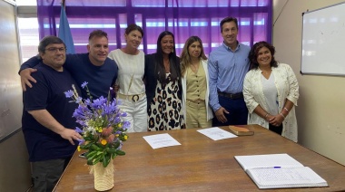 El Intendente participó en la asunción de Myrian Bustos en el Consejo Escolar