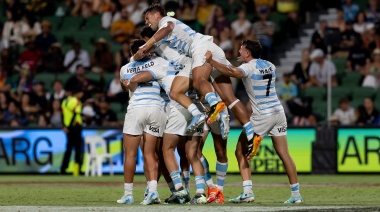 Los Pumas aplastaron a Australia y retuvieron el título en el Seven de Perth