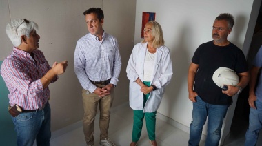 Avanza la obra en el Hospital para instalar el tomógrafo que adquirió la Municipalidad