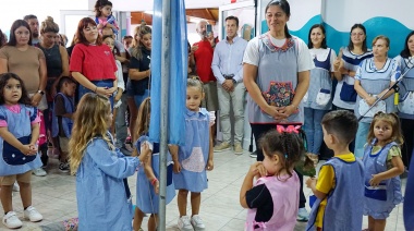 Con la presencia del Intendente, el Jardín Municipal "Lassalle" dio inicio al año educativo