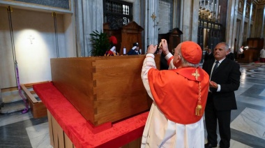 El papa Francisco fue enterrado en la basílica de Santa María la Mayor de Roma