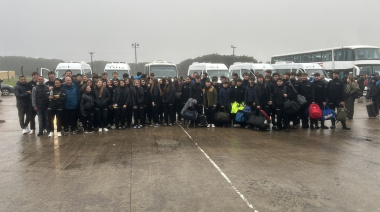 Una masiva delegación de Necochea parte a las finales de los Juegos Bonaerenses