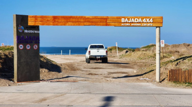 Aclaran que no hay cambios en la circulación vehicular sobre la playa necochense