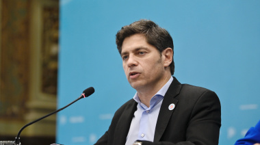 Kicillof: "La Ley de Financiamiento es en favor del orden económico y social de la Provincia"