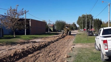El plan de entoscado se extiende y llega a las localidades del Distrito