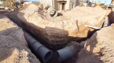 “Avanza a buen ritmo la obra pluvial y al ejecutarla nosotros es un ahorro muy significativo”