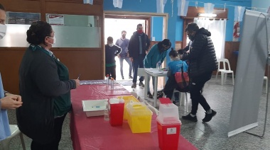 Jornadas de "vacunación libre" con buena asistencia en Necochea
