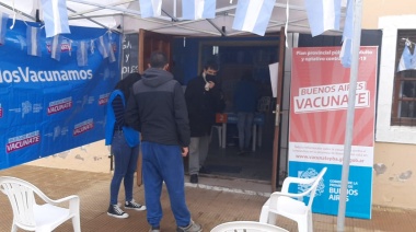 Jornadas de "vacunación libre" con buena asistencia en Necochea