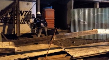 El temporal del fin de semana causo algunos destrozos