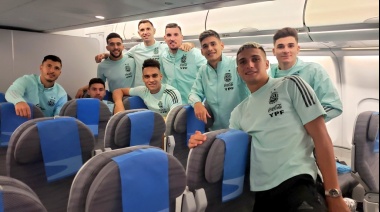 La Selección ya esta en Ezeiza