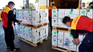 Siguen llegando vacunas a la Argentina, estamos cerca de superar las 70 millones