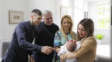 El Presidente estuvo con L-Gante