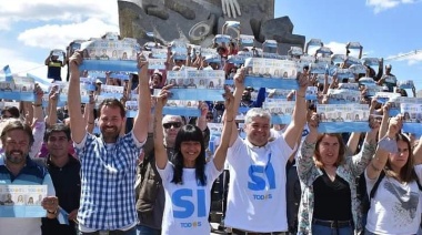 El Frente de Todos cerro su campaña en Quequen