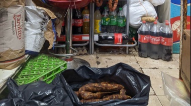Bromatología decomisó 64 kilos de mercadería de una carnicería local