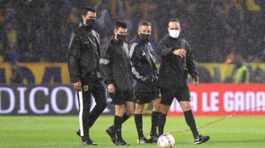 Boca-Newell's se suspendió por la lluvia