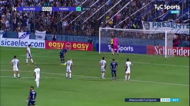 Un polémico penal puso a Quilmes en la final del reducido por el ascenso frente a Barracas Central