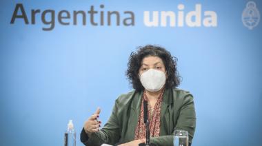 Vizzotti partió hacia Bolivia con una donación de 1 millón de vacunas