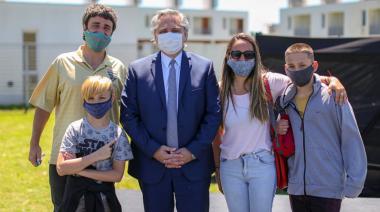 El Presidente encabeza la entrega de viviendas más importante en la historia del Procrear