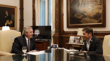Fernández y Kicillof analizaron la actualidad de la Provincia de Buenos Aires