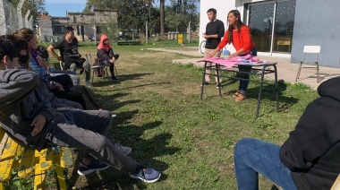 Género brindó su taller de noviazgos libres de violencia en el Envión de Quequén
