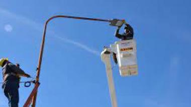 Se firmaron acuerdos por más recambio de luminarias en las localidades del distrito