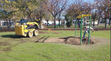 Llevan adelante un cronograma de acondicionamiento de las plazas públicas