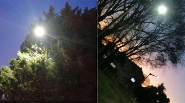 El Paraje La Negra también cuenta con iluminación Led