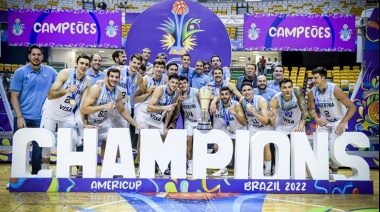 Otra vez en Brasil: La selección de básquet argentina ya es tricampeona de América