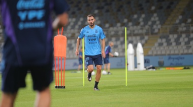 La Selección practicó por primera vez en Abu Dhabi con solo tres convocados