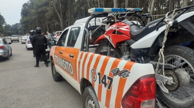 Tránsito secuestró 11 vehículos y labró 27 multas durante el fin de semana