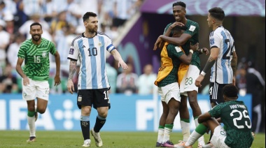 La Selección cayó en el debut mundialista frente a Arabia Saudita