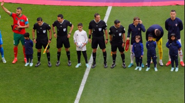 El árbitro argentino Fernando Rapallini tuvo su debut mundialista