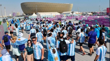 Graves incidentes entre hinchas de Argentina y México en Doha