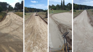 El Ente Vial ya entoscó unos 6 mil metros de tierra en la Avenida 58