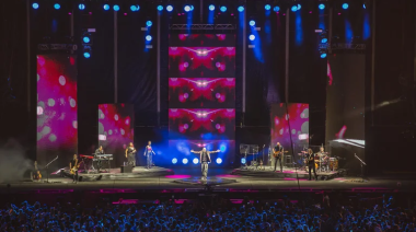Abel Pintos cerró el año con un emotivo show en el Estadio Único