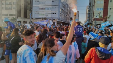 Como en la Rambla Municipal, miles de argentinos festejaron en todo el país