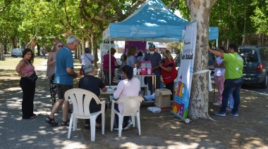Centenares de vecinos pasaron por el operativo gratuito montado por Salud municipal