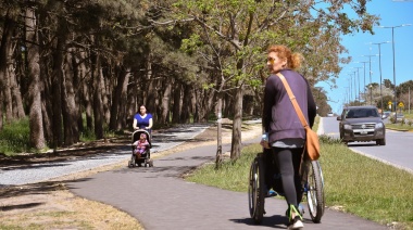 El Intendente aseguró que la ampliación de la senda de Avenida 10 traerá más seguridad