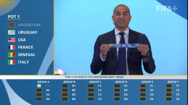 FIFA sorteó los grupos del Mundial Sub 20: ¿Qué rivales tendrá Argentina?