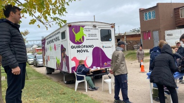 El municipio realizó un operativo de castración masiva en "6 Esquinas"