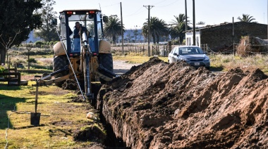 Empresa local ofertó llevar a cabo obras de cloaca, agua y pluviales en varios sectores