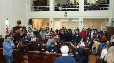 El Parlamento Juvenil del Mercosur presentó sus conclusiones en el Concejo Deliberante