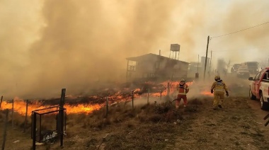 Siguen activos los focos de incendio en las provincias de Córdoba y San Luis
