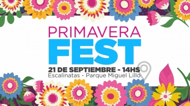 Con muchos artistas y talleres, se festeja el Día de la Primavera en el Parque