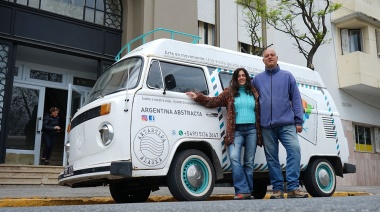 Argentina Abstracta: El sueño de unir la Antártida y Alaska a través del arte
