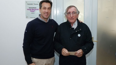 Bautizaron la Sala de Prensa municipal con el nombre de "Hugo Eduardo Volpi"